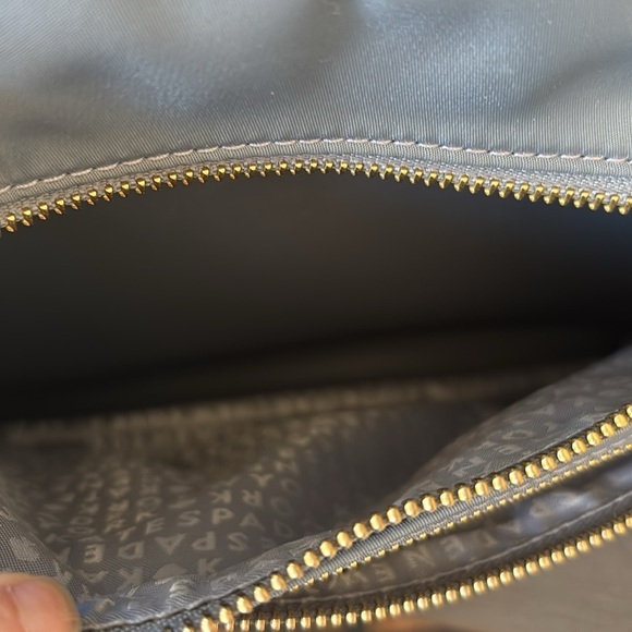 Kate Spade Gray Nylon Backpack Gold Hardware - Picture 8 of 12
